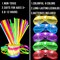 125 Pack Glow in the Dark Party Supplies for Kids Adults,Light Up Party Favors with 25 LED Glow Glasses Sunglasses,100 Glow Sticks Bulk Glow Bracelets for Graduation Wedding 4th of July Pool Fiesta